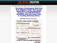 The Upsell Equation System