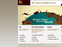 UPS Global Freight Services UPS Global Freight Services