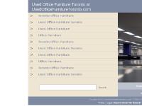 Used office furniture Toronto at UsedOfficeFurnitureToronto.com