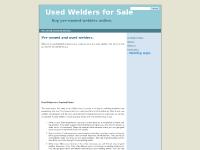 Used welders for sale, used welder for sale, tig welders for sale