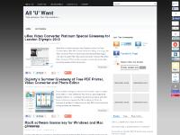 All 'U' Want All 'U' Want