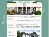 The University Women's Club of Vancouver - Home||Start here