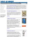 VAC-U-MAX - pneumatic conveying systems, weighing, batching, vacuum conveying, industrial vacuum cleaners, vacuum cleaner