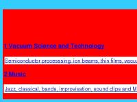 vacuumtunes - Index to Richard Hurley's web pages