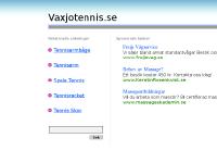 liten vaxjotennis.se skärmbild liten vaxjotennis.se skärmbild