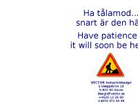 www.vector.se www.vector.se