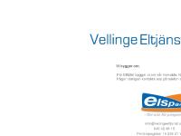 Vellinge Eltjänst Vellinge Eltjänst