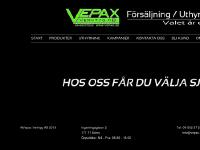 liten vepax.se skärmbild liten vepax.se skärmbild