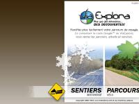 Parcours de vélo et motoneige du Québec sur la carte Google