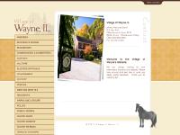 Village of Wayne, IL -- Home Page Village of Wayne, IL -- Home Page