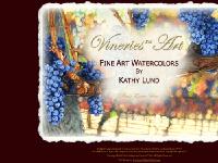 Vineries Art | Fine Art Watercolors by Kathy Lund | Napa Valley Wine Country Artist