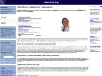 Vascetomy procedure, Reversing vasectomies, Tubal litigation reversal, Bilateral vasectamy Vascetomy procedure, Reversing vasectomies, Tubal litigation reversal, Bilateral vasectamy