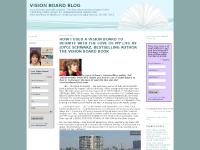visionboard.typepad.com Joyce Schwarz, vision board, visionboard