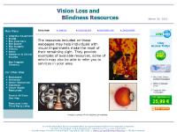 Vision Loss and Blindness Resources Vision Loss and Blindness Resources