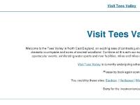 Home - visitTeesvalley Home - visitTeesvalley