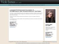 Vicki James, LPC, LMFT, Collaborative Law Communications Coach