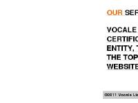 vocale.it Bespoke training, online training, mitel training