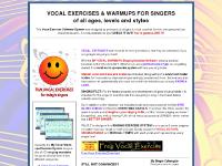  voice exercises, vocal warmups.