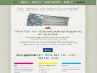 Vollsjö Tryck – inte för stort, inte för litet