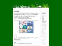 liten voxhumana.blogg.se skärmbild