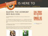 Vermont Bed Bug Dog | Buster is here to help!