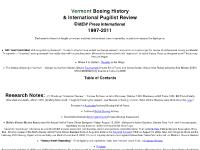 Vermont Boxing History