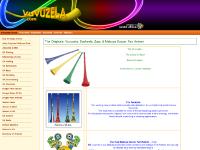 The Originals: Vuvuzela, Sockzela, Zazu & Makoya Soccer Fan Helmet