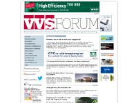 VVS-Forum ? Branschledande tidning inom värme, ventilation, sanitet, VA, miljö, kyla och isolering VVS-Forum ? Branschledande tidning inom värme, ventilation, sanitet, VA, miljö, kyla och isolering