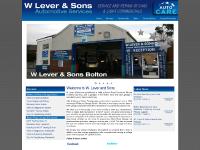 Welcome - W. Lever and Sons MOT Testing Garage Services Bolton
