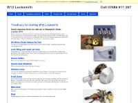 w12locksmith.co.uk w12locksmith.co.uk