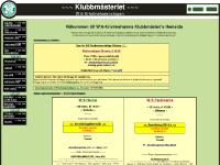  W:6Officella sida, KONTAKT/Info, PROGRAM, LISTOR