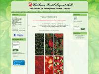 wahlmantextil.com tyger i Gnarp, Wahlman Textilimport, köpa tyger