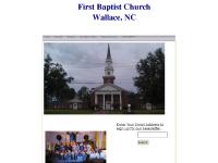 FBC Wallace, First Baptist Church Wallace, NC Wallace, NC Home FBC Wallace, First Baptist Church Wallace, NC Wallace, NC Home