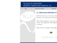 Welcome to Wallin & Partners Bufete Hispano-Sueco, S.L.