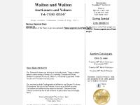 waltonandwalton.co.uk Auctions, Valuations, T&C's