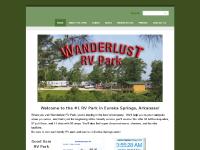Wanderlust RV Park in Eureka Springs, Arkansas. Eureka Springs' friendly RV Park and Cabins!