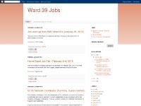 Ward 39 Jobs Ward 39 Jobs