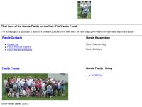 wardlefamily.com Wardle Contacts, Family Reunion Registry, Family Photos wardlefamily.com Wardle Contacts, Family Reunion Registry, Family Photos