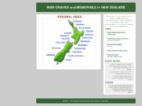 WAR GRAVES and MEMORIALS in NEW ZEALAND WAR GRAVES and MEMORIALS in NEW ZEALAND