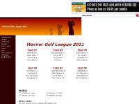  WARNER&nbsp;GOLF LEAGUE HOMEPAGE, Schedule, Video&nbsp;Tips N' at, Photos