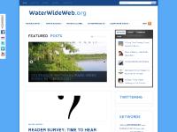 WaterWideWeb.org | water matters WaterWideWeb.org | water matters