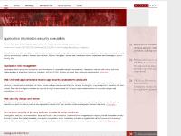Application risk management, Security assessments and audit, Security design and review, Policies Application risk management, Security assessments and audit, Security design and review, Policies