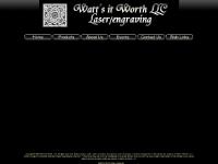 Laser Engraving, Watt's it Worth custom laser engraved gifts