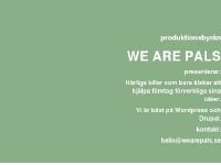 liten wearepals.se skärmbild liten wearepals.se skärmbild