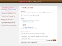 webtalents.co.uk : Domain registration by DECEMBER14 Web Design Studio