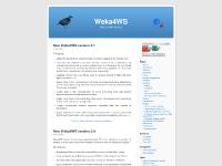weka4ws.wordpress.com Weka4WS, New Weka4WS version 2.1, New releases