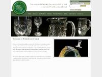 Glass crystal | Crystal glass | Glass and crystal | Welsh Royal Crystal