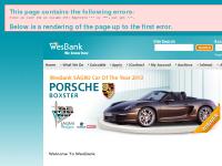 liten wesbank.co.za skärmbild