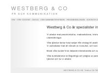 westco.se westberg, pr, kommunikation
