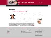 Welcome to the West Yorkshire Lieutenancy website Welcome to the West Yorkshire Lieutenancy website